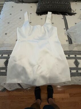 Meshki White Mini Dress